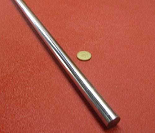 Chrome Plated 1045 Carbon Steel Shaft .750" (3/4") Diameter x 36" Long 1 pc