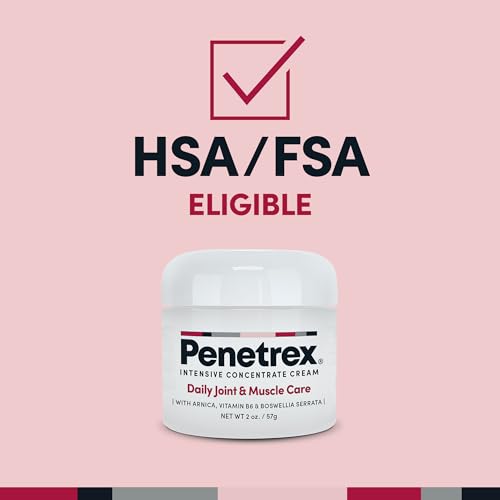 Image of Penetrex Daily Joint & Muscle Care Cream - Soothing Botanical Formula with Arnica, Vitamin B6 & MSM - Lightweight Fast-Absorbing Cream for Everyday Movement - Non-Greasy - Light Scent- 2 oz