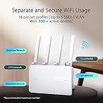 ASUS ExpertWiFi EBR63 AX3000 WiFi 6 Business Router - Custom Guest Portal & SDN, Easy Setup & Remote Management, Scalable with ExpertWiFi AIMesh, Free Commercial-Grade Security, VPN, VLAN - Image 2