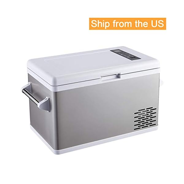 Aspenora Portable Fridge Freezer 12V Car Refrigerator Car Fridge with