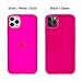 VELVET CAVIAR Compatible with iPhone X Case/iPhone Xs Case Neon Pink - Cute Clear Protective Phone Cover for Women, Girls (Hot Pink)