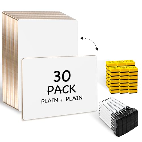 Ohuhu 30 Pack White Boards Double-Sided - 9