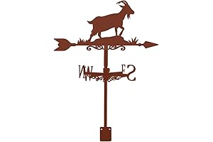 SUPERDANT Goat Weather Vane - A Celestial Guide for Farm and Home