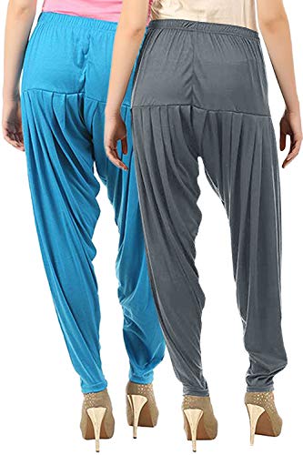 Image of Buy That Trendz Patiala Salwar for Women Relaxed Fit Viscose Patiyala Salwar Harem Bottom Pants