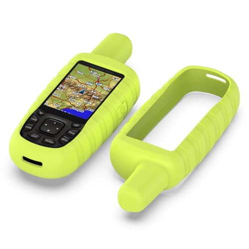 Zohmuly Funda Protectora Compatible con Garmin GPSMAP 62 62S 62SC 621SC/GPSMAP 631SC 63 63SC 63CSX/GPSMAP 64 64S 64SC 64ST/GPSMAP 629SC, Funda Protectora de Silicona - Accesorio GPS para Bicicleta