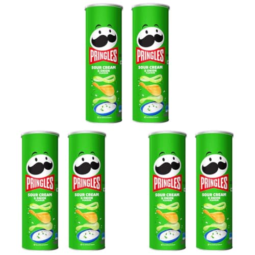 Image of Kellogg's Pringles Sour Cream & Onion 107 gram (Pack of 6)