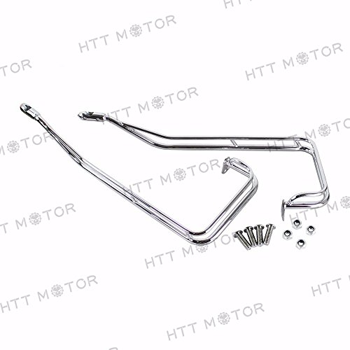 Kit de soporte para alforjas XKMT-Cromo, compatible con modelos Harley Touring 2009-2013 miniatura 7
