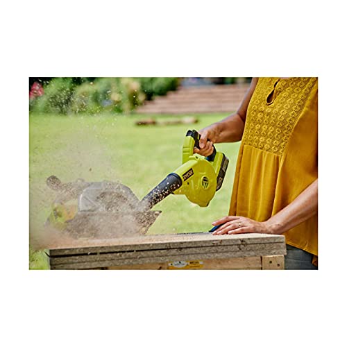 Pack RYOBI Souffleur d'atelier 18V One+ R18TB-0-1 Batterie 2.5Ah - 1 Chargeur Rapide RC18120-125