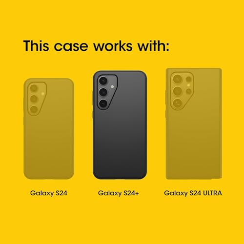 OtterBox Samsung Galaxy S24+ Plus Defender Series Pro Case - Black, Rugged & Durable, with Port Protection, Includes Holster Clip Kickstand - image 2