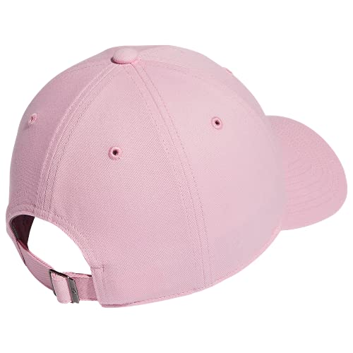 Adidas Kids-Boy's/Girl's Ultimate Washed Cotton Relaxed Adjustable Fit Cap, True Pink/White, One Size #TOP3