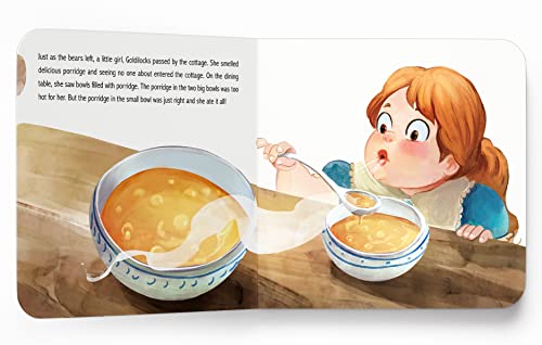 My first Illustrated Fairytale Board Book - Goldilocks and the Three Bears Board Book