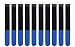 Produktbild Infitronic INPKB2030BLU - 10 x Klett-Kabelbinder mit Metall-Öse Klett/Flausch auf UNTERSCHIEDLICHEN Seiten (20 x 300 mm Blau)