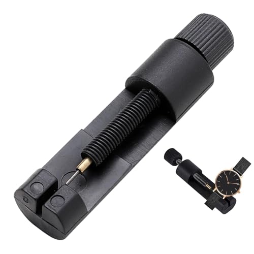 Genérico Watch Put Pusher - Präzisionswerkzeug-Armbandeinstellung, Kettenglied-Entferner, langlebige Pins, Wartung des Uhrenarmbands, Reparaturzubehör aus Stahl, Rohr-Entferner, Consulte la