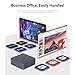 Beelink EQi12 Mini PC Intel i5 12450H(8C/12T,up to 4.4GHZ),24GB LPDDR5 5200MHz 500GB PCle4.0 SSD Mini Computer Supports 4K Dual Screen Display/WiFi6/BT5.2/Dual Gigabit LAN Support Win 11 Pro