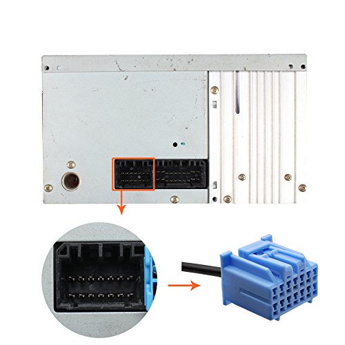 Aux Interface,Yomikoo AUX Adapter Audio Car Digital Music Cd Changer 3.5mm Aux Input Adapter for Honda 2.3 1998-2002 Accord, 1999-2005 Civic, 1999-2004 CRV, 1999-2004 Odyssey, Acura 2000-2003 CL