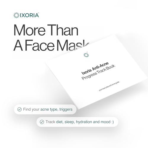 Image of Ixoria Anti Acne Face Mask for Pimples | Ayurvedic Herbal Face Pack for Oily & Acne-Prone Skin | Oil Control | Paraben & Sulphate Free | Men & Women | 100g