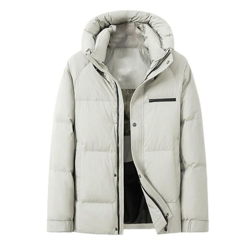 Doudoune homme hiver chaude et épaisse veste col montant loisirs