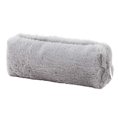 Preisvergleich Produktbild TREESTAR Süß Plüsch Mäppchen Schreibwaren Schulmaterial Reißverschluss Federmäppchen Kosmetiktasche für Mädchen Jugendliche