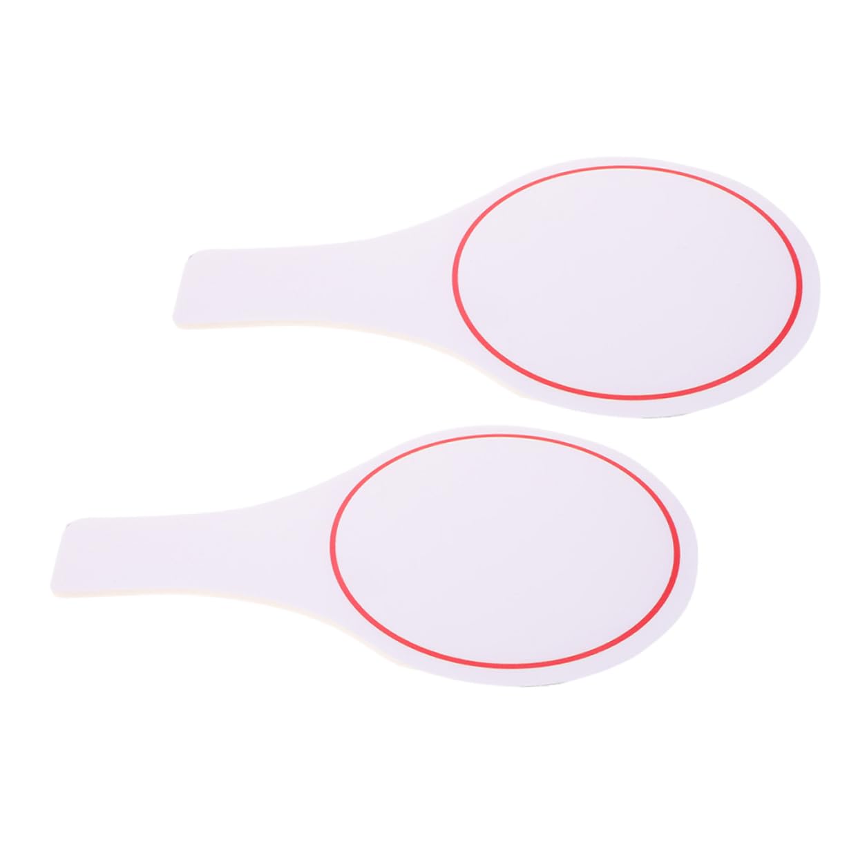 Happyyami Pcs Single-Sided Outdoor Scoreboard Foam Handheld Writing Scoreboard for Sports Events Dry Erase Paddle