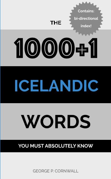 The 1000+1 Icelandic Words you must absolutely know Paperback – October 16, 2017