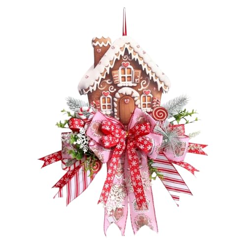 Fenayuu Weihnachts Türkranz, 50,8 cm Weihnachtsdekorationskranz,...