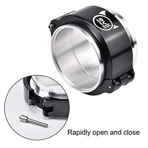 Evil Energy EV01863S2.5BK 2.5 V Band Aluminum, Quick Release Intake Intercooler Pipe Clamp thumb #3