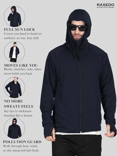 Image of Sun Protection Summer Jacket- Lightweight Suncoat for Men, Breathable Sunscreen Jacket for Men, UV-Resistant Sunscreen Jackets for Outdoor Activities & Travel