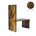 Jerry & Maggie - Desktop Organizer Office Storage Rack Adjustable Wood Display Shelf, Birthday Gifts Toy Home Decor Free Style Rotation Display True Natural Stand Shelf (Natural Wood Tone)