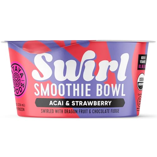 Pitaya Foods Acai & Strawberry Swirl Bowl 6oz