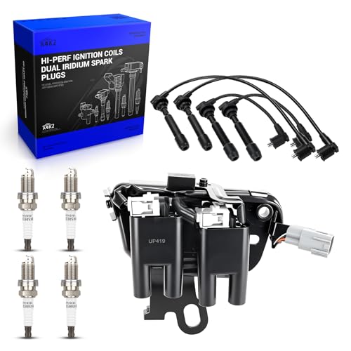 UF419 Ignition Coil & 4503 Double Iridium Spark Plug &