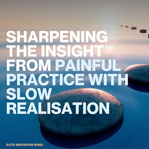 Page de couverture de SHARPENING OUR INSIGHT FROM PAINFUL PRACTICE WITH SLOW REALISATION (Reverse contemplation)