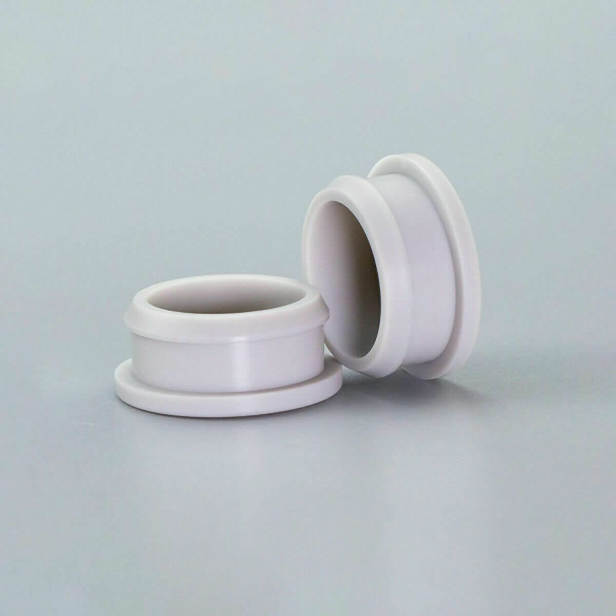 Tapones de goma, 5 tapones de silicona a presión 2,5-50,6 mm, resistentes al polvo y a la temperatura(Transparent,A 13.5Mm)