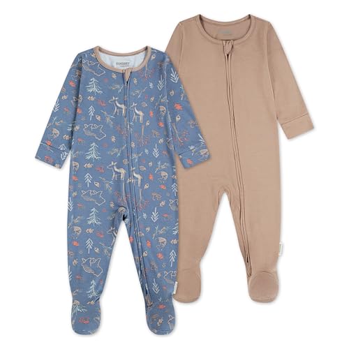 Image of HUGGIES Baby 2-pack Footed Coverall