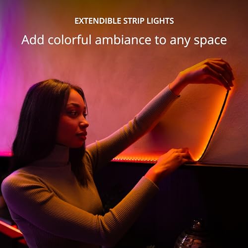 Kit de extensión Twinkly Line Tira LED RGB adhesiva magnética 1.5 m miniatura 2
