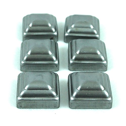 1 1/2" Pressed Steel Post Caps For Square Steel Posts