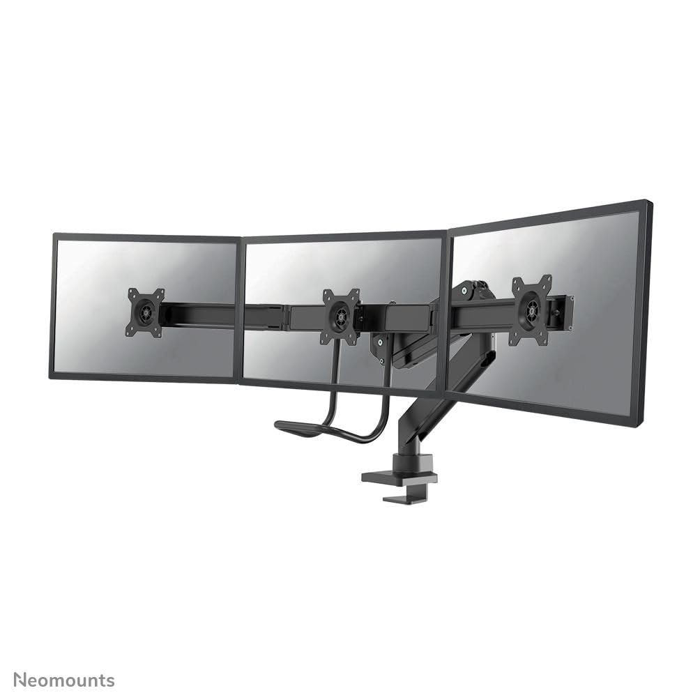 Neomounts NM-D775DX3 68.6 cm (27") Black Desk