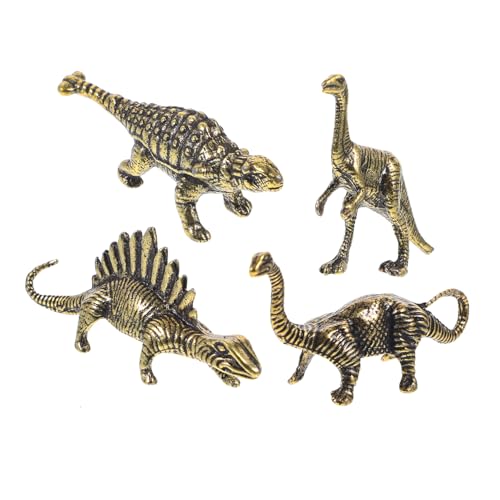 Genérico 4 Piezas Adornos de Escultura de transformadores abejorro Auto Estatua Figurita de Escritorio estatuilla de pequeña Figura de aleación