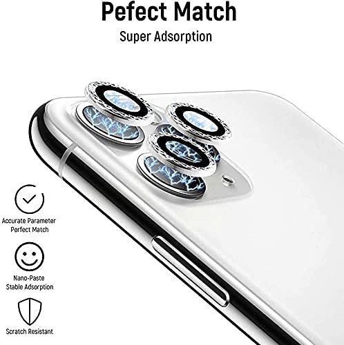 Image of Camera Lens Protector For Oneplus 9 Pro (6.7'') Premium Tempered Glass Aluminum Alloy Lens Cover For Oneplus 9 Pro 6.7 inch[SET OF 2]-Raimbow
