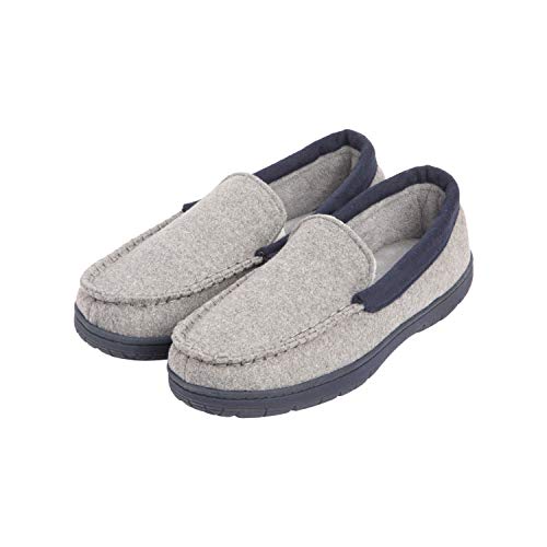 Hanes Men's Slippers House Shoes Moccasin Comfort Memory Foam Indoor Outdoor Fresh IQ
