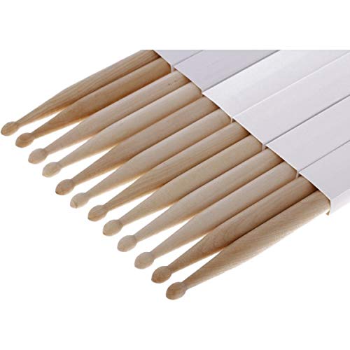 12 Paar KORN Drumsticks 5A