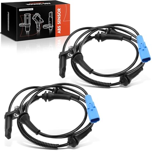 Set 4 Sensori ABS Velocità Ruota A 2 Poli Per Citroën C5 I E Break – Compatibile Con Codici 30394 E 30181, Lunghezza 1700/1220 Mm, Anteriore E Posteriore