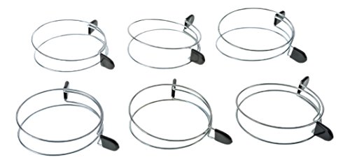Woodstock International INC D4569 Shop Fox Double Loop Squeeze Hose Clamp (6 Pack), 4