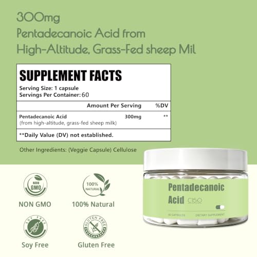 VITARENEW Pentadecanoic Acid Capsules