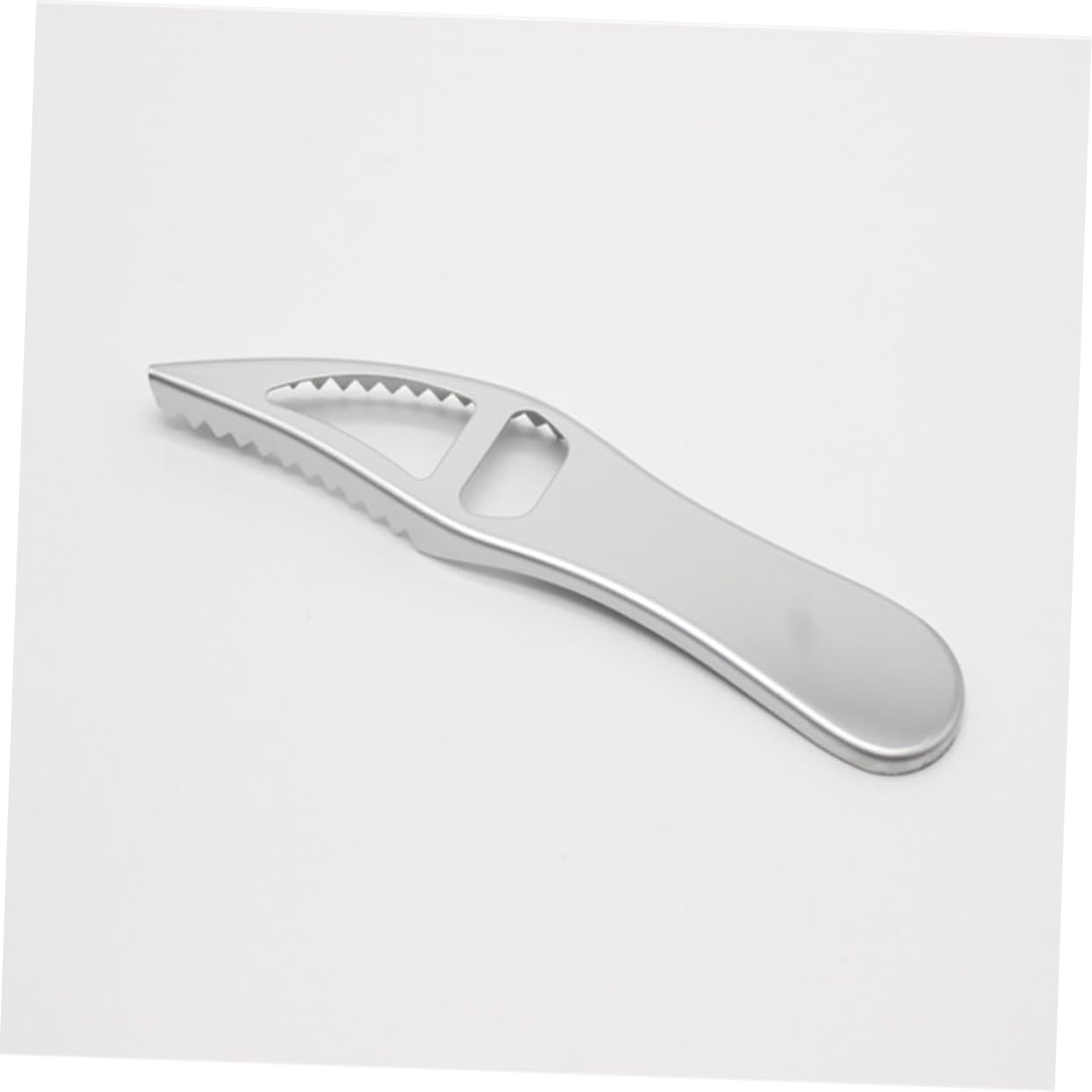 Mikinona Stainless Steel Fish Set 2 Pcs Fish Peeler Kitchen Fish Hanging Design Easy to Clean Long-lasting