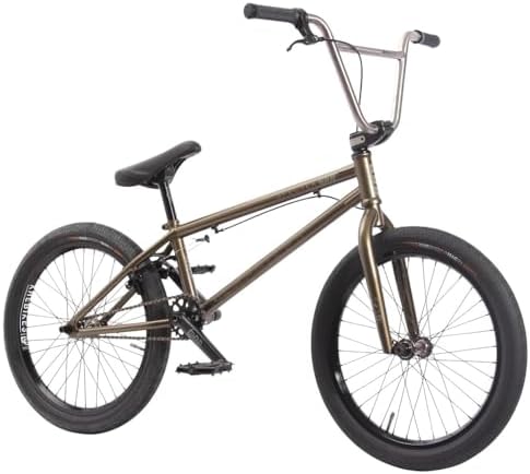 KHE Specter V2 Titanium Limited 20 Inch BMX - Ti Handlebar - 9.5 kg - CrMo Frame - Rotor - PRO Series - Park Street - Highend Freestyle Bike - Model 2025 - Gold