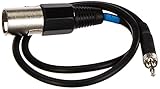 petaca sennheiser Conector ew de 3,5.mm - xlr-m de 3 pines, asimétrico