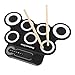 Kids Electronic Drum Pad Set with Multiple Sounds, Compact Design, for Early Music Education, Made from Safe Silicone