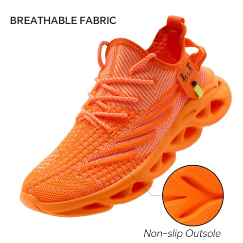 Image of Mens Running Shoes Gym Slip on Sneakers Non Slip Walking Tennis Sports Work Athletic Workout Casual Lightweight Breathable Fashion