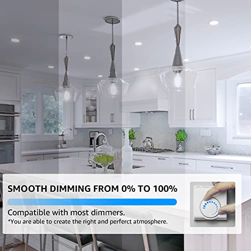 Lumiverse Vintage Led Edison Bulbs 5.5W, 60W Equivalent, Dimmable Antique Style St19/St58 Led Light Filament Bulbs, Cri 90+, E26 Base #TOP3