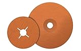 Walter 15X460 COOLCUT XX Sanding Disc - [Pack of 25] 100 Grit, 4-1/2 in. Cyclone Technology Abrasive Disc with Ceramic Blend. Sanding Tools